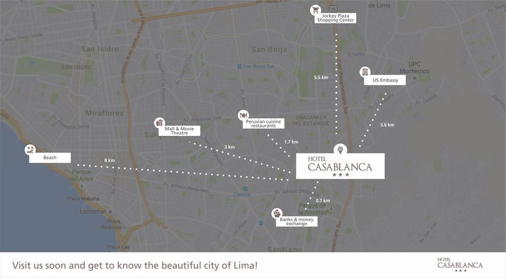 Casablanca Lima Exterior foto